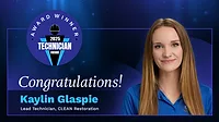 R&R 2025 Technician Award Winner Kaylin Glaspie - Congratulations! R&R 2025 Technician Award Winner Kaylin Glaspie - Congratulations!
