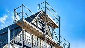 Reconstruction and renovation of an old half-timbered house