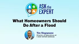 Ask the Expert Q&A: What Homeowners Should Do After a Flood