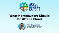 Ask the Expert Q&A: What Homeowners Should Do After a Flood