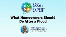 Ask the Expert Q&A: What Homeowners Should Do After a Flood