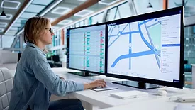 Logistics Coordinator Using Route Planning App
