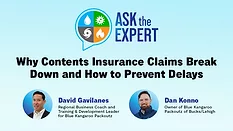Ask the Expert: Why Contents Insurance Claims Break Down and How to Prevent Delays