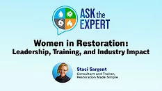 Women in Restoration: Leadership, Training, and Industry Impact