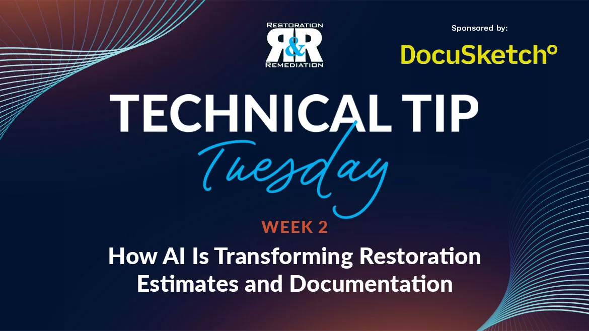 Technical Tip Tuesday: How AI Is Transforming Restoration Estimates and Documentation