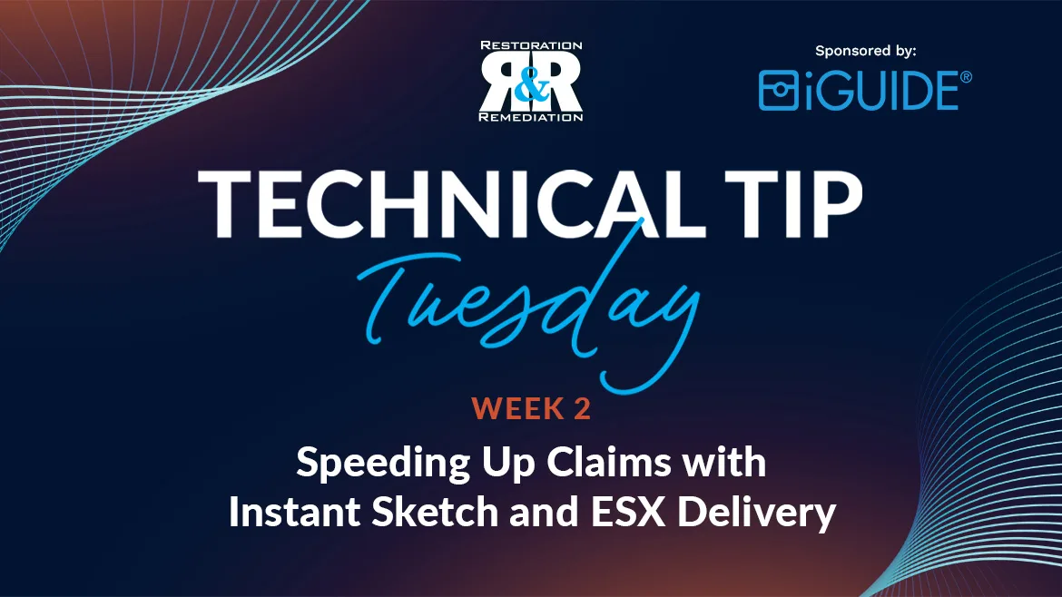 Technical Tip Tuesday: Speeding Up Claims with Instant Sketch and ESX Delivery Technical Tip Tuesday: Speeding Up Claims with Instant Sketch and ESX Delivery
