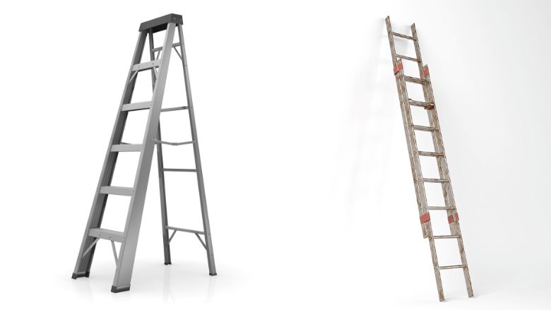 extendable ladder and step ladder