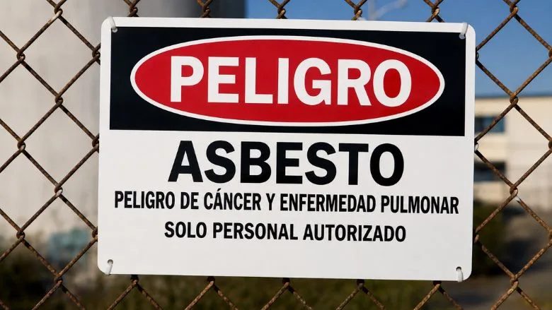 Danger Asbestos Warning Sign 