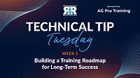 Technical Tip Tuesday: Building a Training Roadmap for Long-Term Success Technical Tip Tuesday: Building a Training Roadmap for Long-Term Success