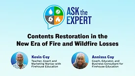 Ask the Expert: Contents Restoration in the New Era of Fire and Wildfire Losses